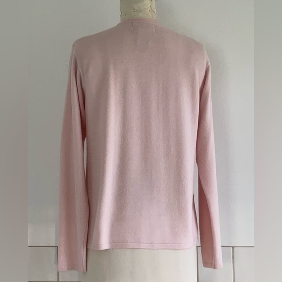 Sag Harbor Women’s 2-Fer Sweater Set Button Front Cardigan Pink Small NWOT - Picture 2 of 11